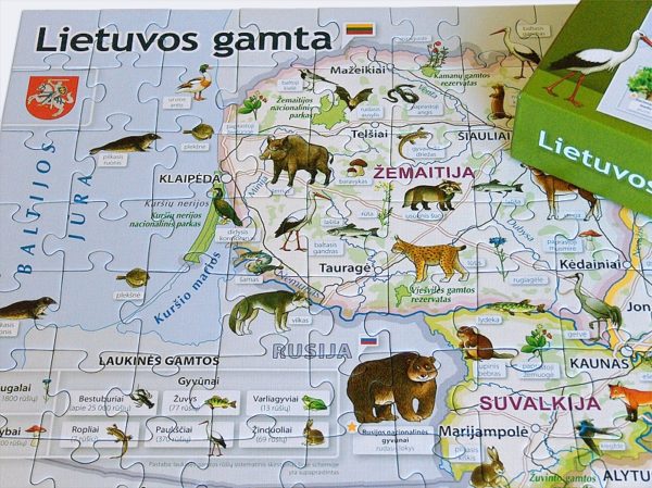 Lithuanian nature. Children puzzle - Image 3