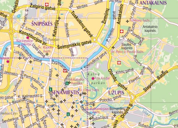 Vilnius. Pocket size map - Image 4