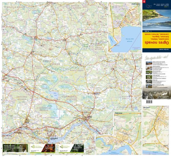 Ogre district. Aizkraukle, Ikšķile, Koknese, Ķegums, Lielvārde, Skrīveri district - Image 3