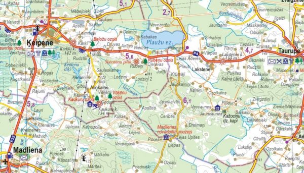 Ogre district. Aizkraukle, Ikšķile, Koknese, Ķegums, Lielvārde, Skrīveri district - Image 4