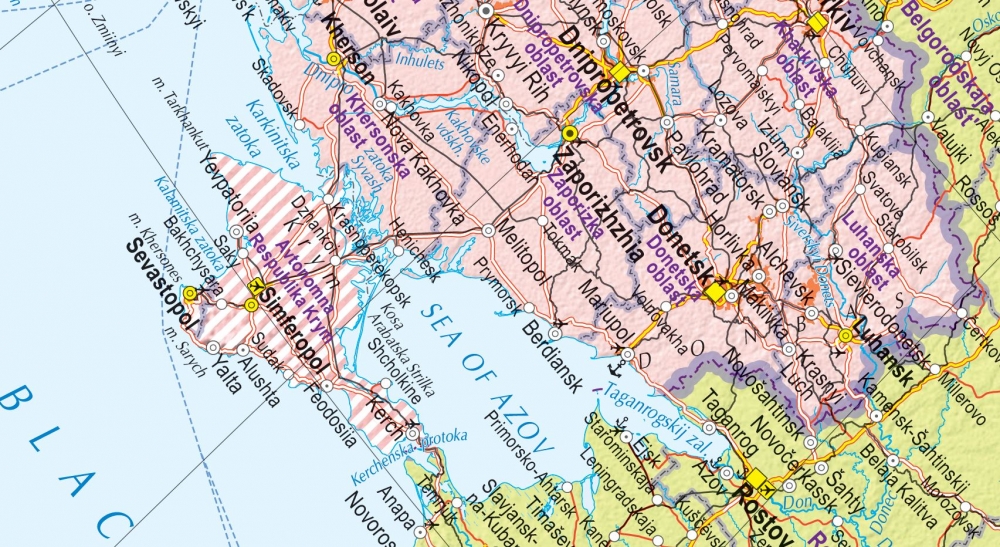 Krievijas un kaimiņvalstu sienas karte – www.kartes.lv