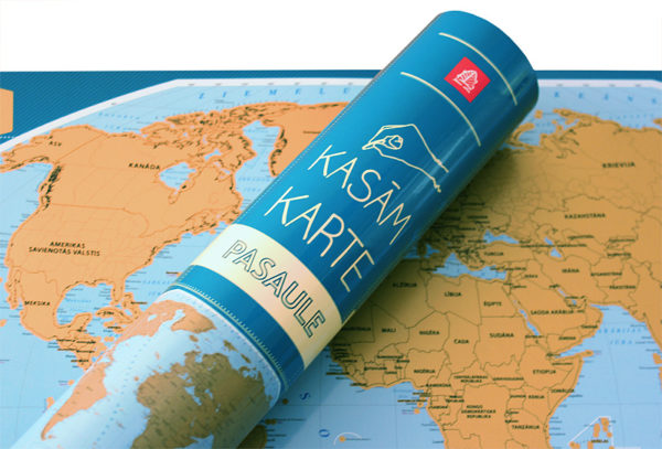 Kasāmkarte "Pasaule" - Image 5
