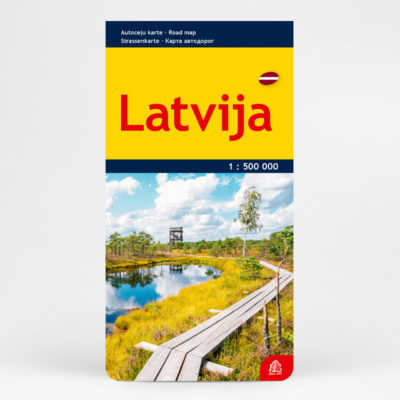 Latvijas ceļu karte