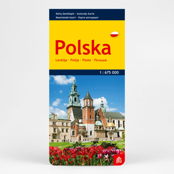 Polija. Autoceļu karte