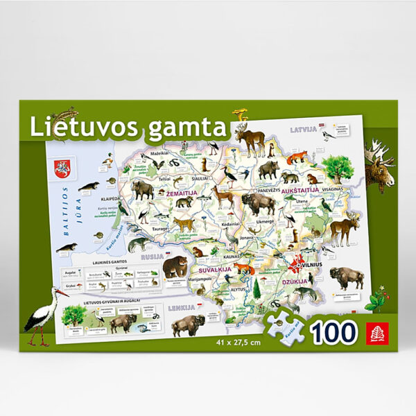 Lithuanian nature. Children puzzle