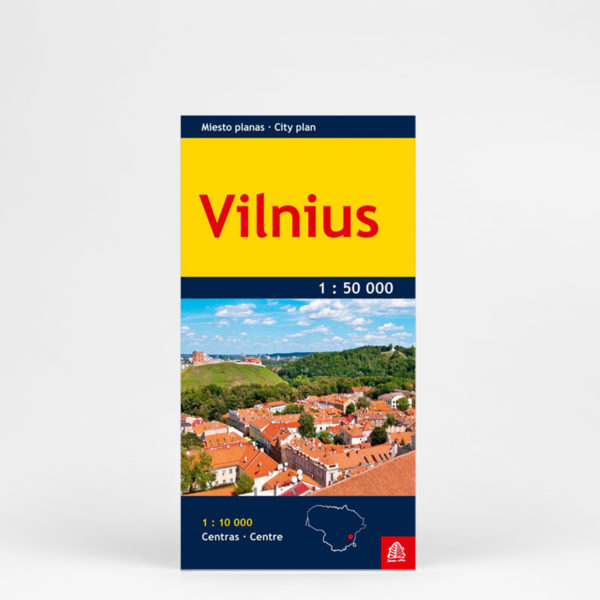 Vilnius. Pocket size map