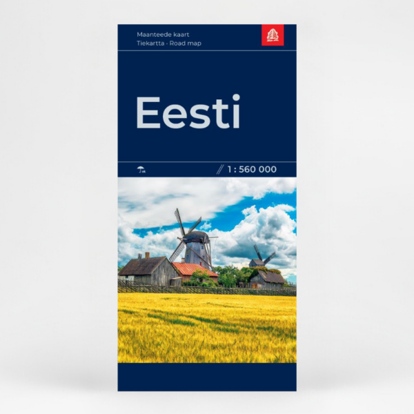 Igaunija. Ceļu karte. Īpaši izturīga!