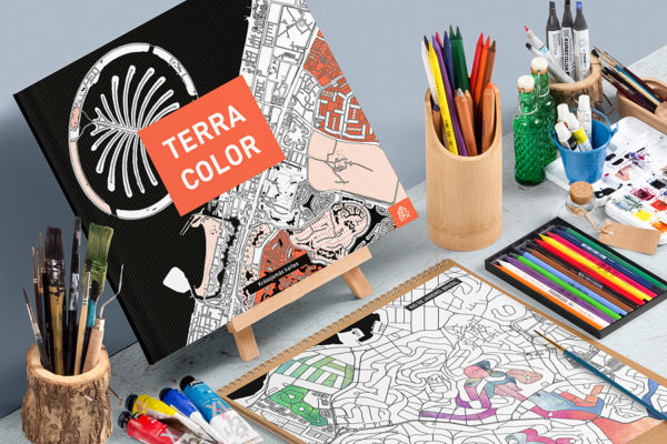Colouring map book “Terra Color” - Image 4
