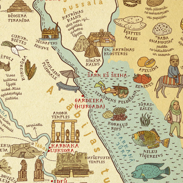Atlas. Illustrated journey through countries, seas and cultures of the world - Image 5