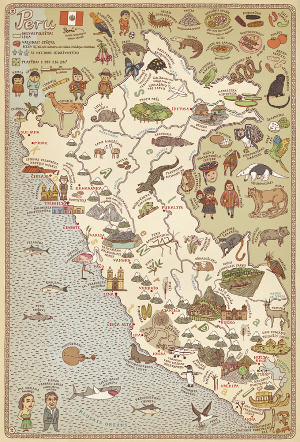 Atlas. Illustrated journey through countries, seas and cultures of the world - Image 6