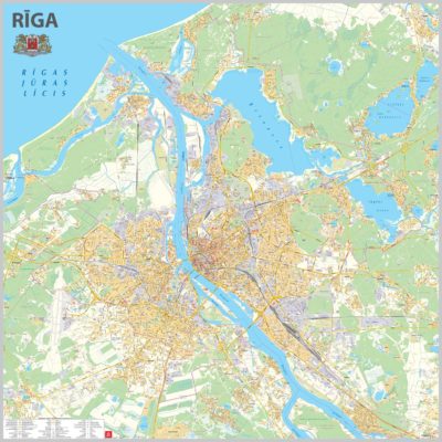 Rigas Karte Sienas Kartes