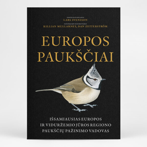 Book "Bird Guide" (Lithuanian language)