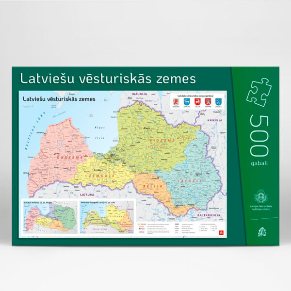The Historical Lands of Latvians. Family puzzle