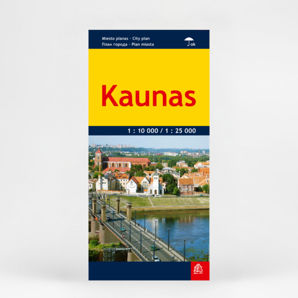 Kaunas. Waterproof map!