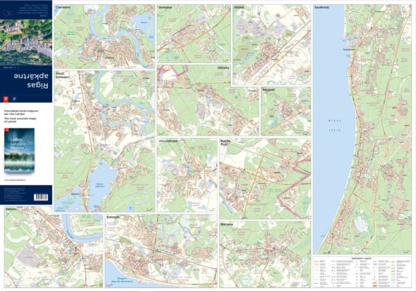 Riga surroundings. Map - Image 3