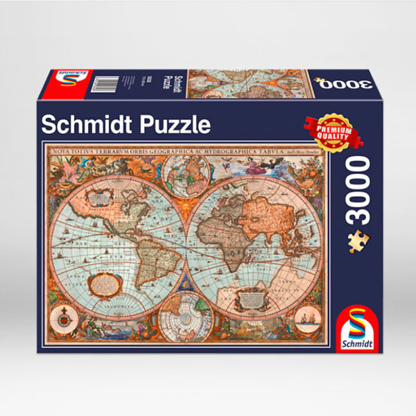Ancient World Map. Puzle