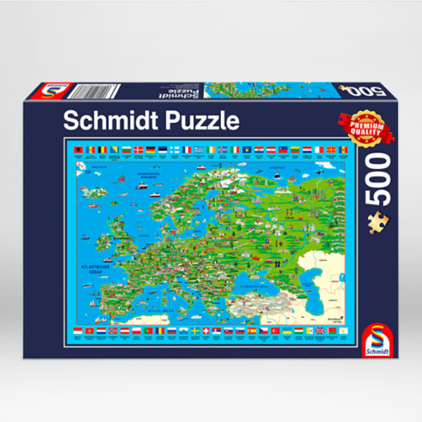 Discover Europe. Puzle