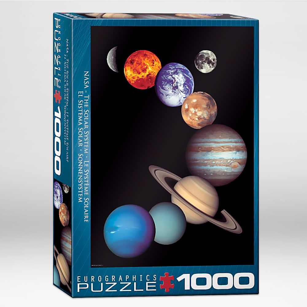 NASA - The Solar system. Puzzle (in English)