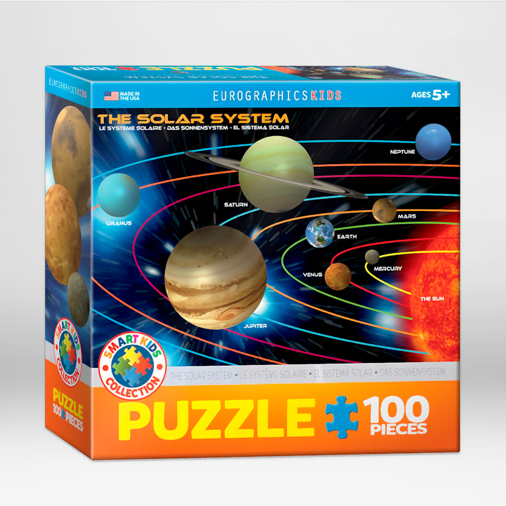 Solar System. Puzzle (in English)